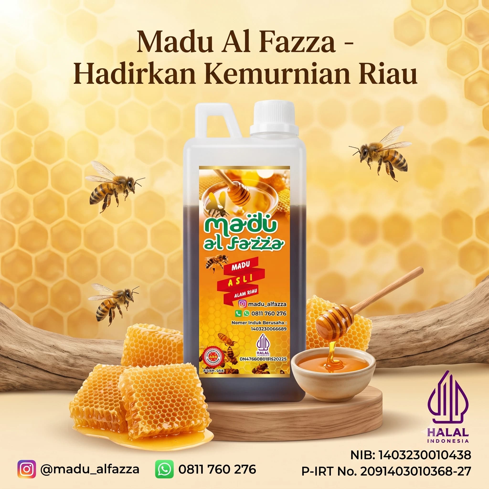 Produk Madu Al Fazza — Madu Asli Alam Riau